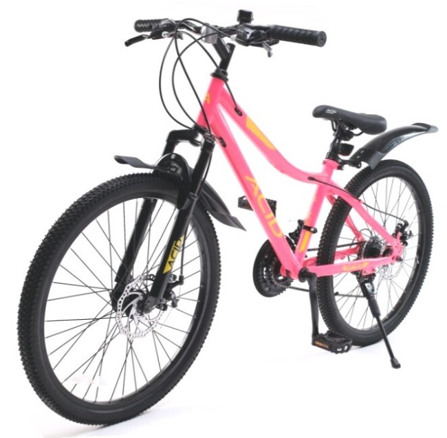Велосипед ACID 24 Q 245 D pink/yellow 13"
