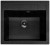 Кухонная мойка GranFest Quadro GF Q-561 черный Кухонная мойка GranFest Quadro GF Q-561 черный