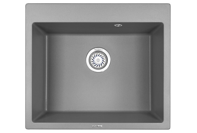 Кухонная мойка Granula GR-6001 алюминиум Кухонная мойка Granula GR-6001 алюминиум