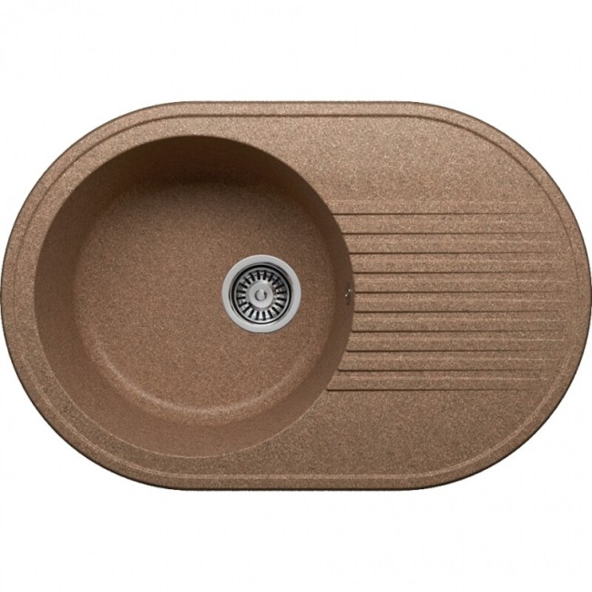 Кухонная мойка Polygran F-16-307 терракот Кухонная мойка Polygran F-16-307 терракот
