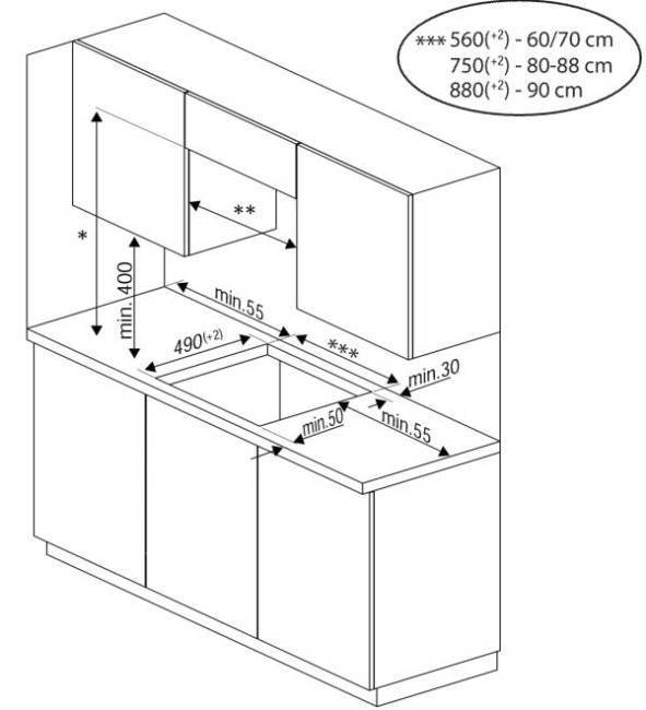 Встраиваемая индукционная варочная панель Hotpoint-Ariston HS 1560B BF
