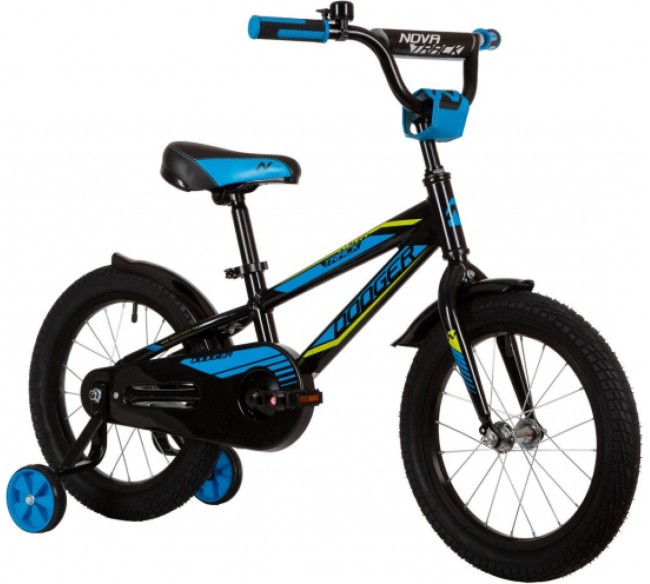 Велосипед Novatrack 165ADODGER.BK22 чёрный Велосипед Novatrack 165ADODGER.BK22 чёрный