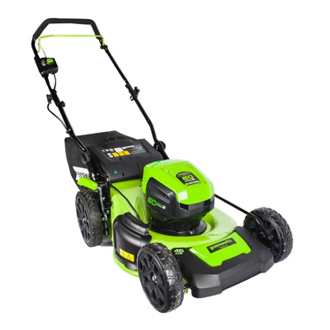 Газонокосилка аккумуляторная GreenWorks GD40LM46SPk4 Газонокосилка аккумуляторная GreenWorks GD40LM46SPk4