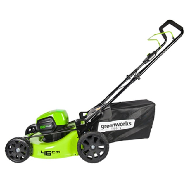 Газонокосилка аккумуляторная GreenWorks GD40LM46SPk4 Газонокосилка аккумуляторная GreenWorks GD40LM46SPk4