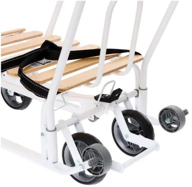 Санки Ника Тимка 5 Универсал (Т5У/Б) белый