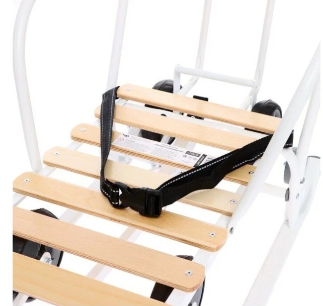 Санки Ника Тимка 5 Универсал (Т5У/Б) белый