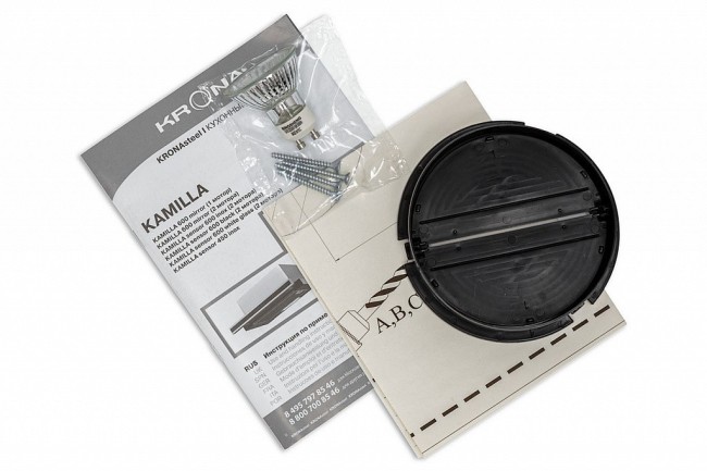 Встраиваемая вытяжка Kronasteel Kamilla Sensor 2M 600 inox/black glass Встраиваемая вытяжка Kronasteel Kamilla Sensor 2M 600 inox/black glass