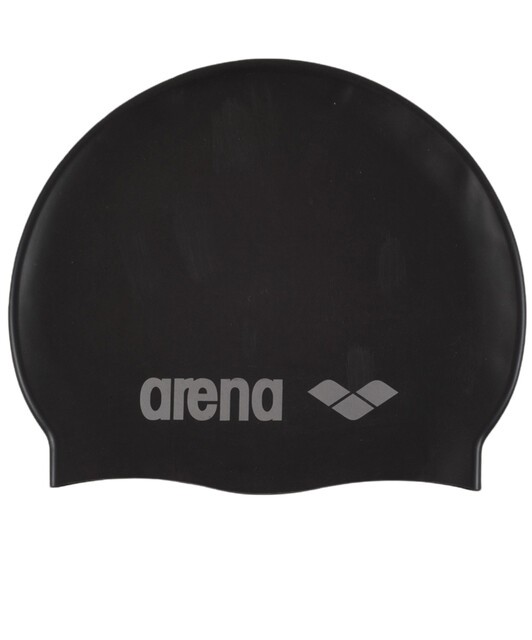 Шапочка для плавания Arena Classic Silicone JR Black/Silver (91670 55)