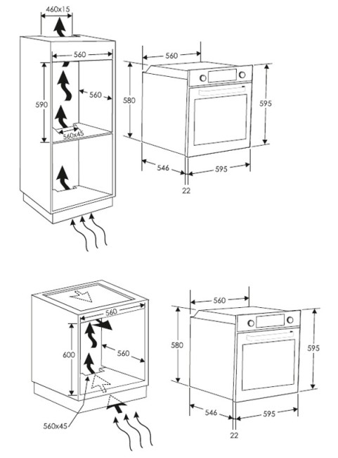 Встраиваемый электрический духовой шкаф Candy FCNE 625 X WIFI