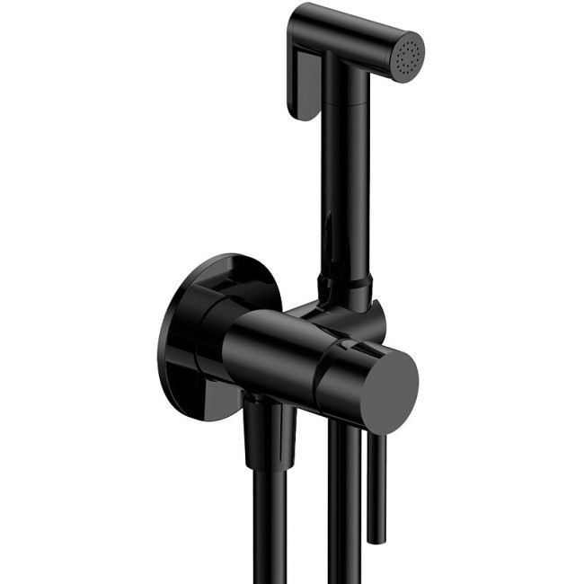 Смеситель с гигиеническим душем AQUAme AQM6217MB Смеситель с гигиеническим душем AQUAme AQM6217MB