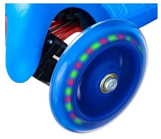 Самокат Sweet Baby Triplex Light Up 378465 blue