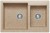 Кухонная мойка Polygran Brig-772 песочный Кухонная мойка Polygran Brig-772 песочный