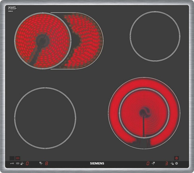 Встраиваемая электрическая зависимая варочная панель Siemens EF 645EN11