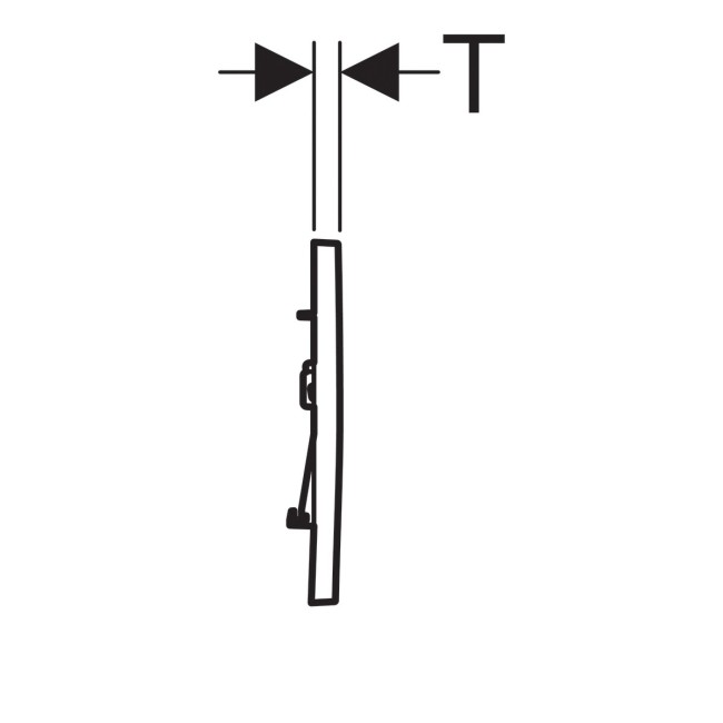 Клавиша смыва Geberit Sigma 30 (115.883.KH.1) Клавиша смыва Geberit Sigma 30 (115.883.KH.1)