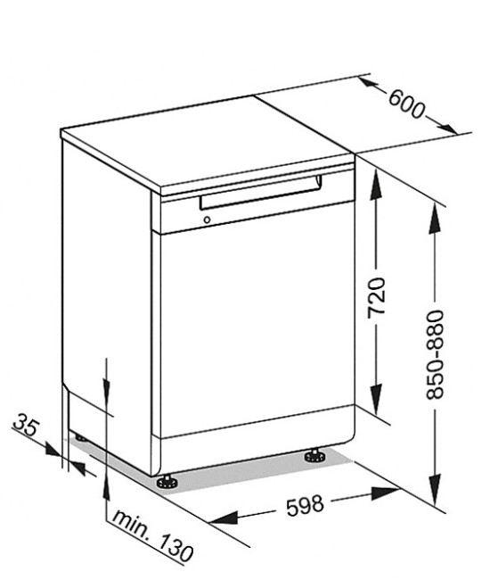 Посудомоечная машина Miele G5210 SC