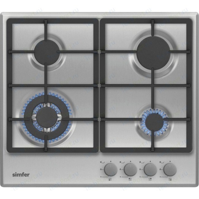 Встраиваемая газовая варочная панель Simfer H60V41M511