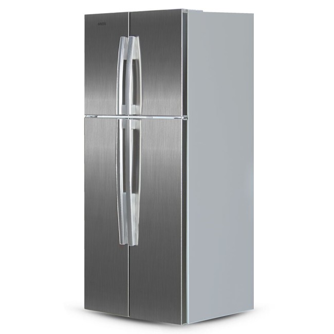 Холодильник Ginzzu NFK-590 стальной