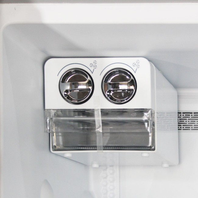 Холодильник Ginzzu NFK-590 стальной