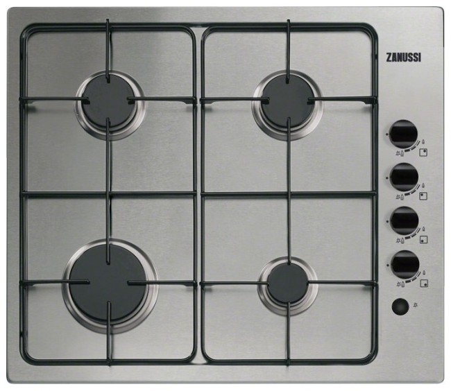 Встраиваемая газовая варочная панель Zanussi ZGG 62411 XA