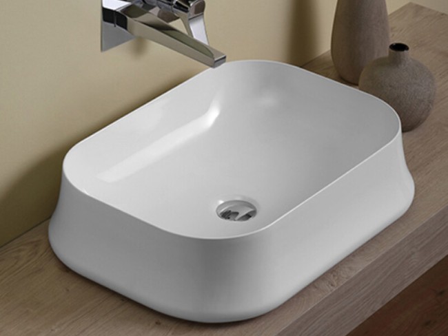 Раковина накладная Simas SHARP (SH08) белый Раковина накладная Simas SHARP (SH08) белый