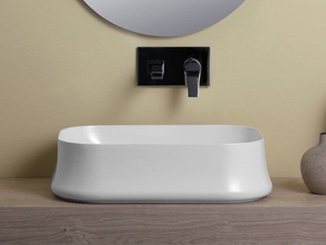 Раковина накладная Simas SHARP (SH08) белый Раковина накладная Simas SHARP (SH08) белый