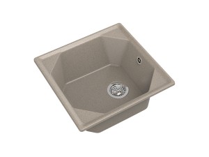 Кухонная мойка GranFest GF-U-500 песочный