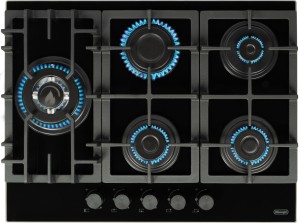 Встраиваемая газовая варочная панель Delonghi Germana 7GW NB Встраиваемая газовая варочная панель Delonghi Germana 7GW NB