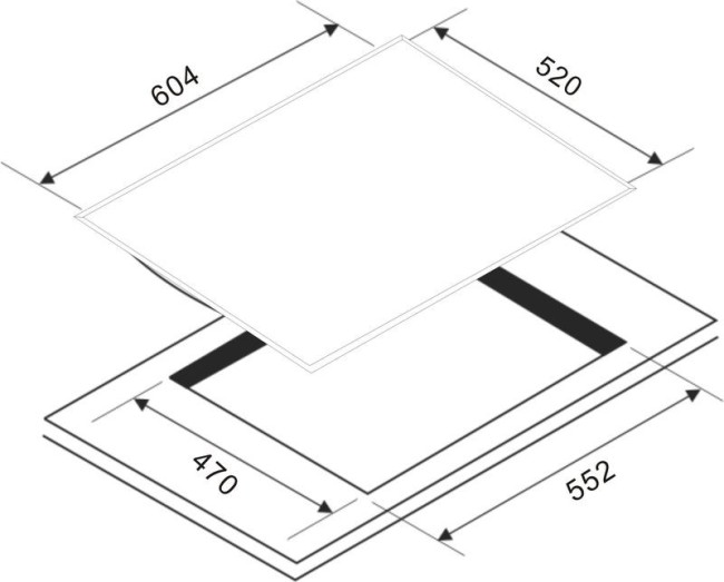 Встраиваемая газовая варочная панель Zigmund & Shtain MN 114.61 W
