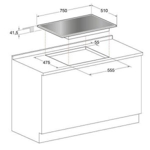 Встраиваемая газовая варочная панель Hotpoint-Ariston TQ 751 (ICE) K X Встраиваемая газовая варочная панель Hotpoint-Ariston TQ 751 (ICE) K X