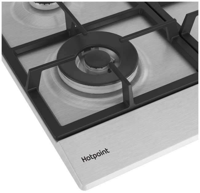 Встраиваемая газовая варочная панель Hotpoint-Ariston HGMT 641 W IX