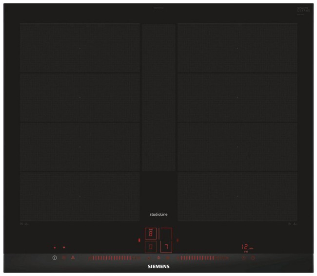 Встраиваемая индукционная варочная панель Siemens EX677LYV5E Встраиваемая индукционная варочная панель Siemens EX677LYV5E
