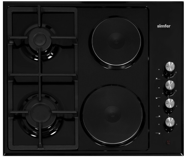 Встраиваемая комбинированная варочная панель Simfer H60Q22B516