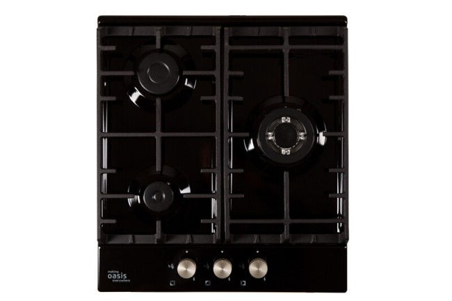 Встраиваемая газовая варочная панель Oasis P-3MBT (B)