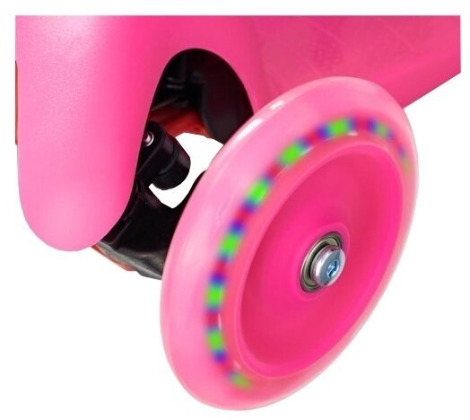 Самокат Sweet Baby Triplex Light Up 378469 pink