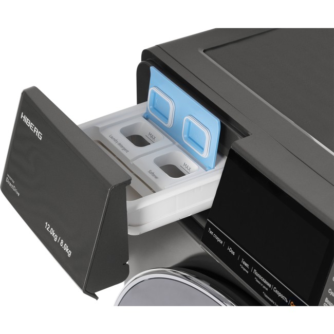 Стиральная машина с сушкой Hiberg i-DDQ6A-12814 Sd