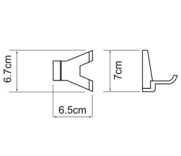 Крючок WasserKraft Lopau (K-6023D) Крючок WasserKraft Lopau (K-6023D)