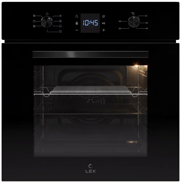 Встраиваемый электрический духовой шкаф Lex EDM 071 BBL