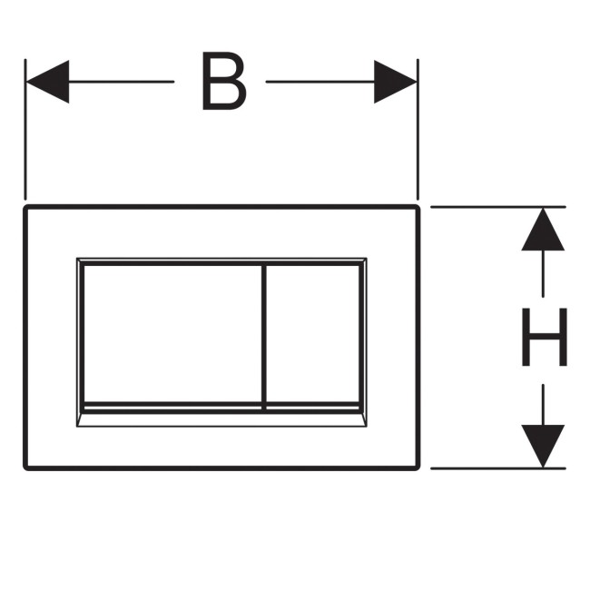 Клавиша смыва Geberit Sigma 30 (115.883.KJ.1) Клавиша смыва Geberit Sigma 30 (115.883.KJ.1)