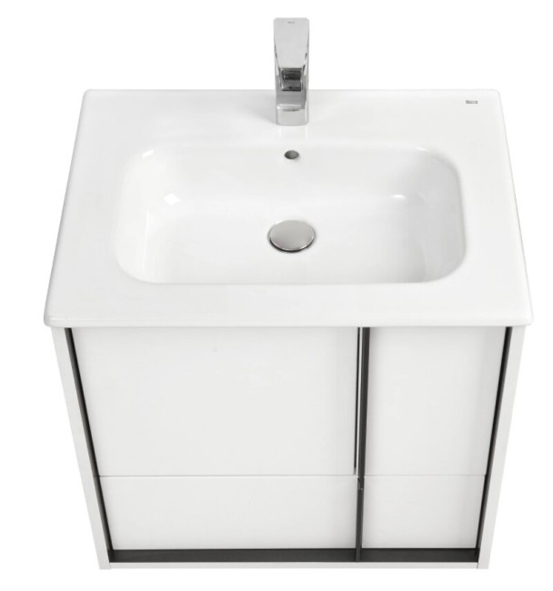 Тумба под раковину Aquaton Ривьера 60 (1A238801RVX20) белый матовый Тумба под раковину Aquaton Ривьера 60 (1A238801RVX20) белый матовый