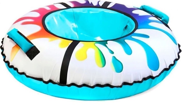 Тюбинг Ника ТБ3К-85/32 Радужный с автокамерой Тюбинг Ника ТБ3К-85/32 Радужный с автокамерой