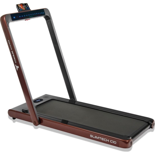 Беговая дорожка Titanium Masters Slimtech C10 коричневый