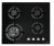 Встраиваемая газовая варочная панель Cata CCI 6031 BK