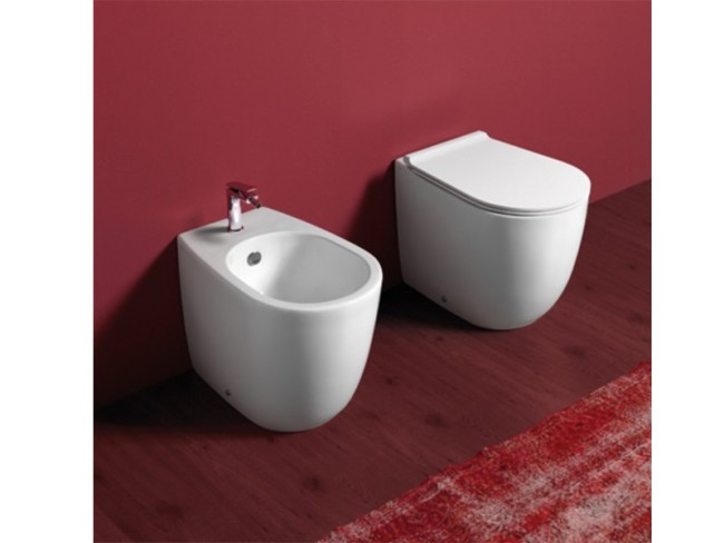 Унитаз напольный Simas VIGNONI (VI01bia) белый