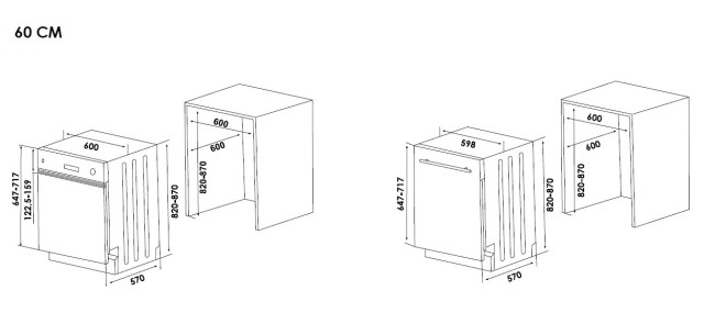 Встраиваемая посудомоечная машина Schaub Lorenz SLG VI6210