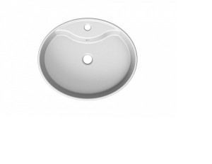 Раковина накладная Scarabeo THIN (8030) White Раковина накладная Scarabeo THIN (8030) White