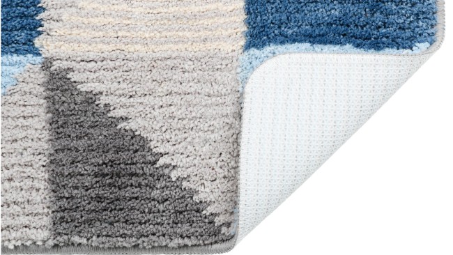 Коврик для ванной Fixsen Visa серо-голубой (FX-5005X) Коврик для ванной Fixsen Visa серо-голубой (FX-5005X)