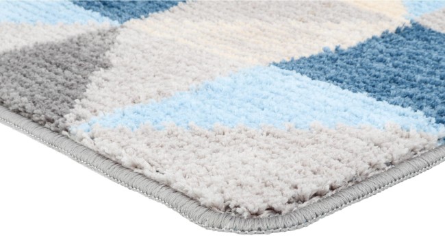 Коврик для ванной Fixsen Visa серо-голубой (FX-5005X) Коврик для ванной Fixsen Visa серо-голубой (FX-5005X)