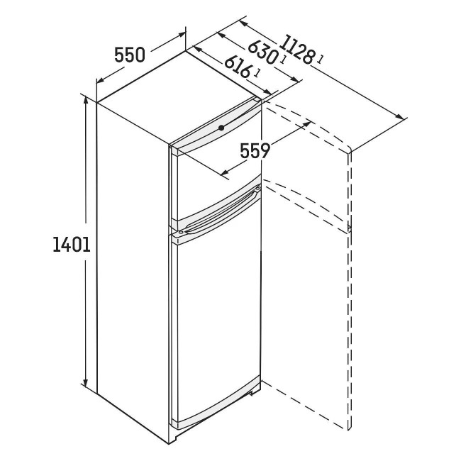 Холодильник Liebherr CTe 2531-26 001 Холодильник Liebherr CTe 2531-26 001