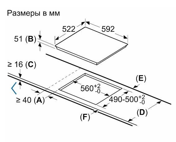 Встраиваемая индукционная варочная панель Bosch PIE611FC5R Встраиваемая индукционная варочная панель Bosch PIE611FC5R