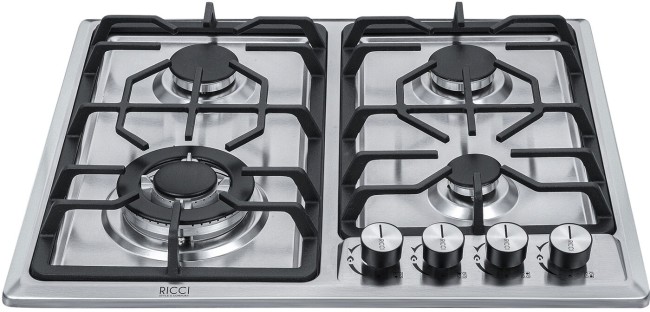 Встраиваемая газовая варочная панель Ricci HBS4513D Встраиваемая газовая варочная панель Ricci HBS4513D
